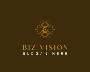 Stylish Eye Psychic logo design