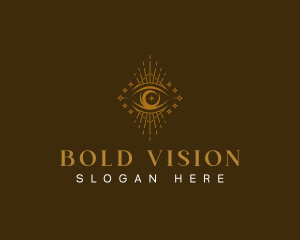 Stylish Eye Psychic logo design