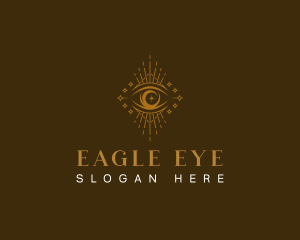 Stylish Eye Psychic logo design