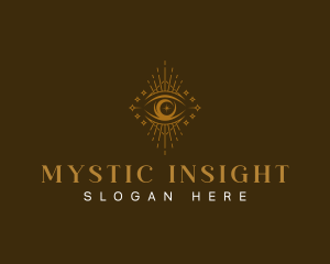 Stylish Eye Psychic logo design