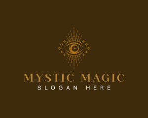 Stylish Eye Psychic logo design