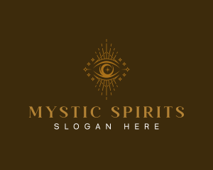 Stylish Eye Psychic logo design