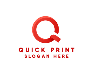 Modern Business Letter Q logo design