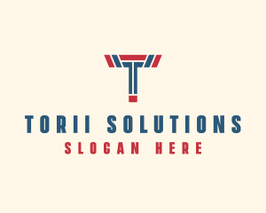 Construction Totem Pole logo design