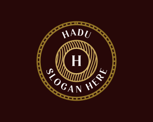 Elegant Hipster Medallion Logo