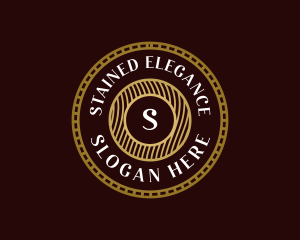 Elegant Hipster Medallion logo design