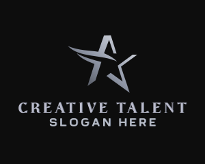 Talent - Star Talent Company logo design