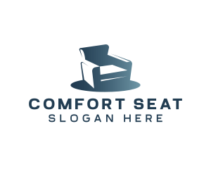Home Sofa Chair  logo design