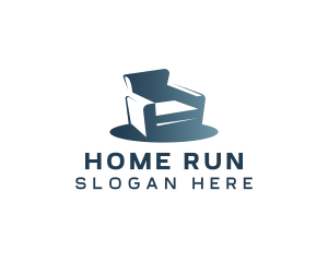 Home Sofa Chair  logo design