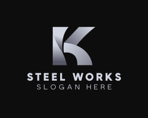Steel - Industrial Steel Fabrication logo design