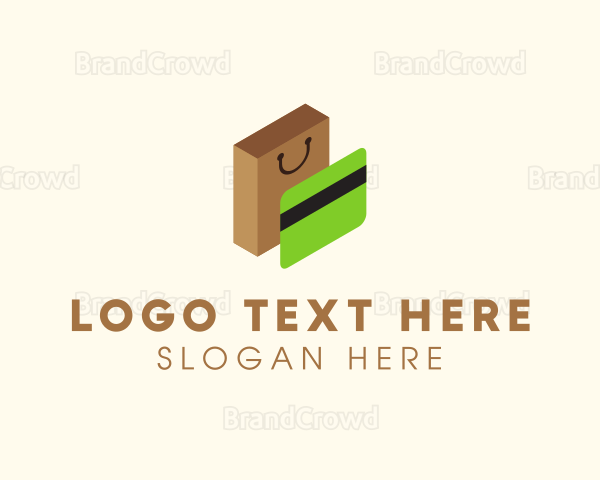 Credit Card & Shopping Bag Logo