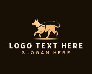 Pet Dog Training logo design