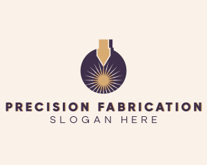 Fabrication - Industrial Laser Fabrication logo design