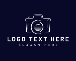 Dslr - Media Camera Photographer logo design
