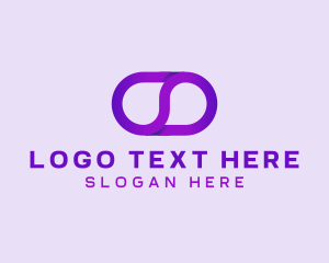 Loop - Modern Loop Company logo design