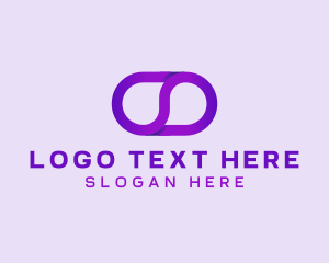 Creative Agency - Modern Loop Company logo design