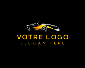 Racing Car Automobile Logo