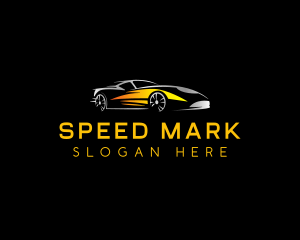 Racing Car Automobile logo design