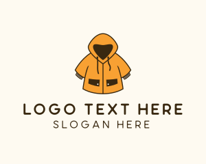 Clothing - Kiddie Raincoat Clothing logo design