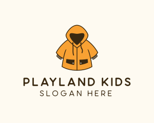 Kiddie Raincoat Clothing  logo design