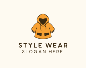 Kiddie Raincoat Clothing  logo design