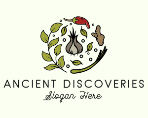 Natural Spice Ingredients logo design