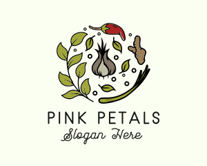 Natural Spice Ingredients logo design