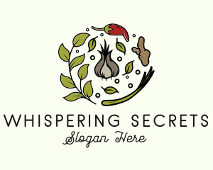 Natural Spice Ingredients logo design