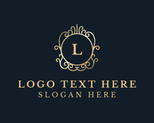 Monarchy - Expensive Luxury Ornament logo design