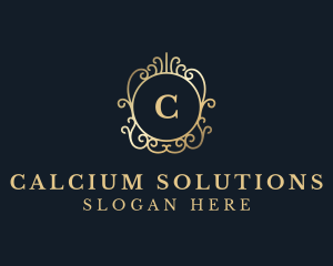 Expensive Luxury Ornament logo design