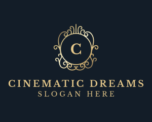 Expensive Luxury Ornament logo design