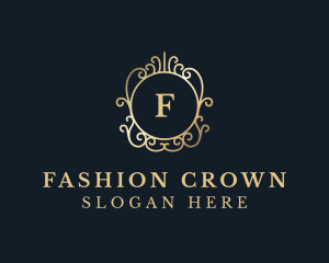 Expensive Luxury Ornament logo design