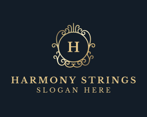 Expensive Luxury Ornament logo design