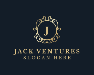 Expensive Luxury Ornament logo design