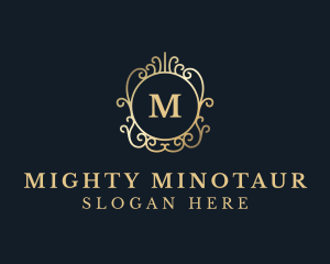 Expensive Luxury Ornament logo design