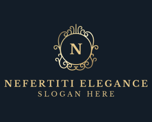 Expensive Luxury Ornament logo design