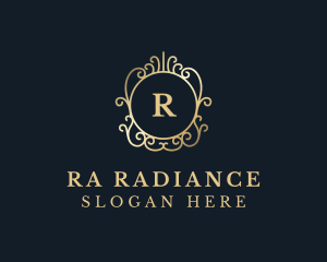 Expensive Luxury Ornament logo design