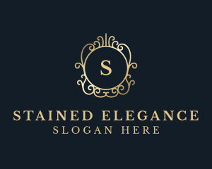 Expensive Luxury Ornament logo design