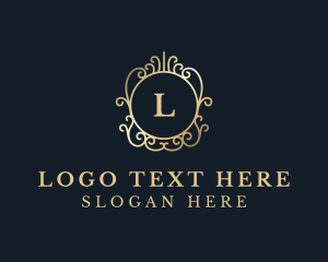 Luxurious - Expensive Luxury Ornament logo design
