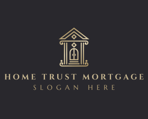 Mortgage - Pillar House Realty logo design