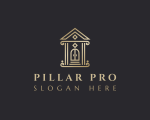 Pillar - Pillar House Realty logo design