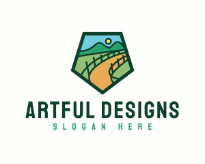 Farm Road Mountain logo design