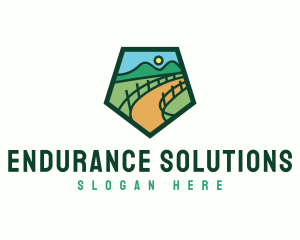 Farm Road Mountain logo design