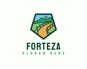 Farm Road Mountain logo design