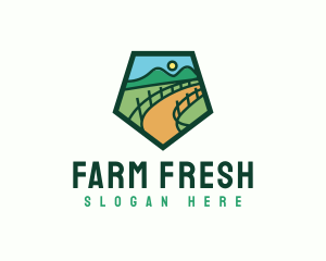 Farm Road Mountain logo design