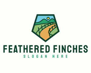 Farm Road Mountain logo design