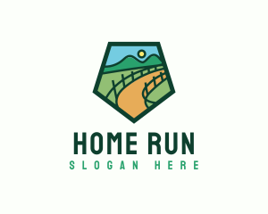 Farm Road Mountain logo design