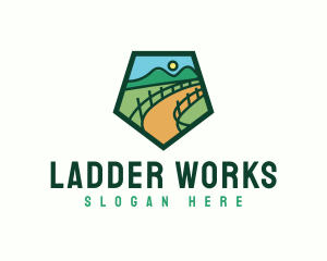 Farm Road Mountain logo design