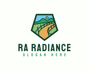 Farm Road Mountain logo design