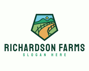 Farm Road Mountain logo design